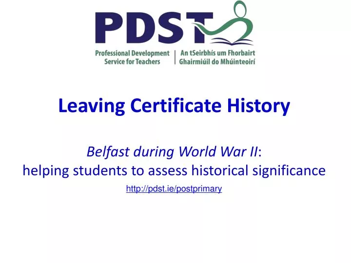 research project leaving cert history