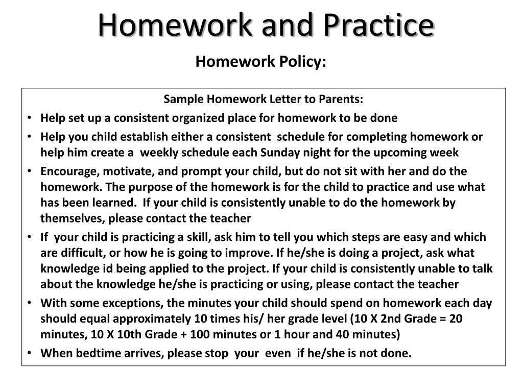 homework and practice 7 1