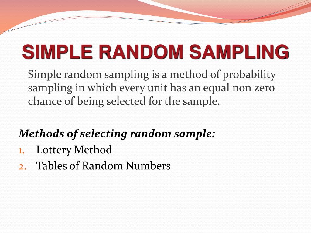 Simple method. Simple Random Sample is. Simple Random sampling. Simple Random Sample Formula.