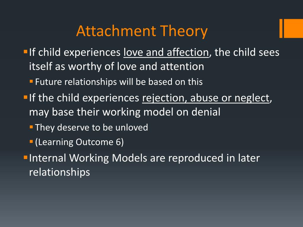 powerpoint presentation on attachment theory