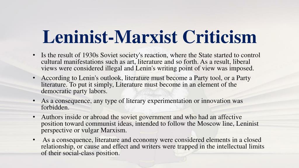 marxist criticism meaning essay