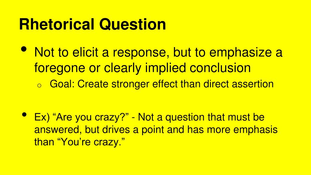 examples of rhetorical question in figure of speech