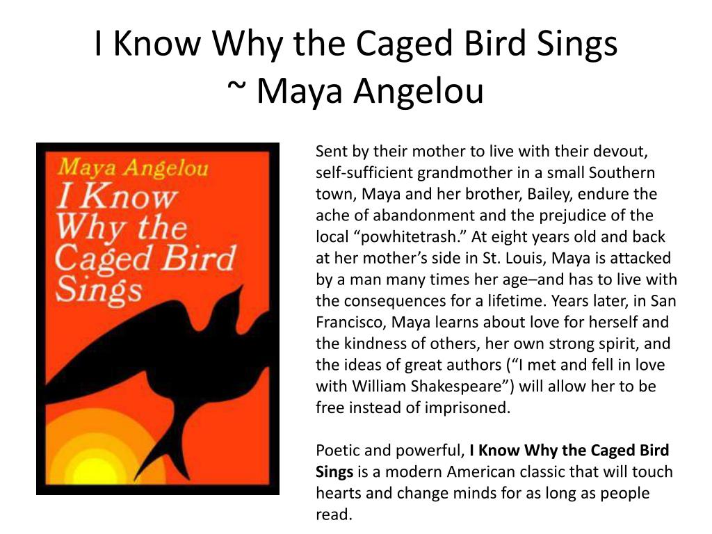 thesis of i know why the caged bird sings
