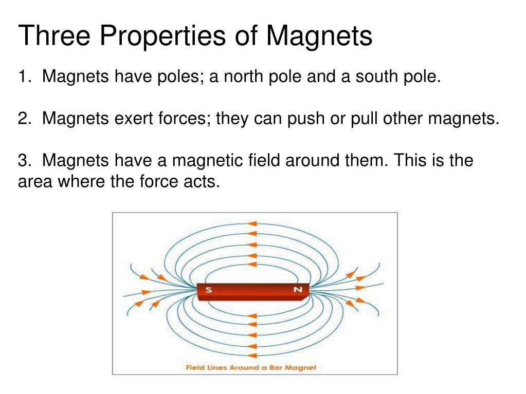 Three properties of magnets deals