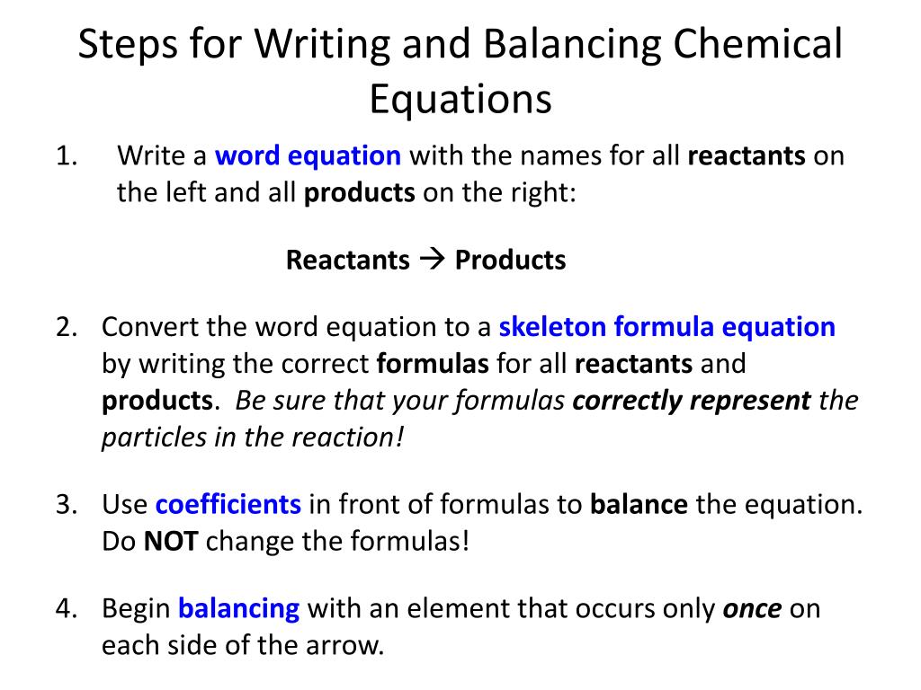 PPT - Chemical Reactions Unit PowerPoint Presentation, free