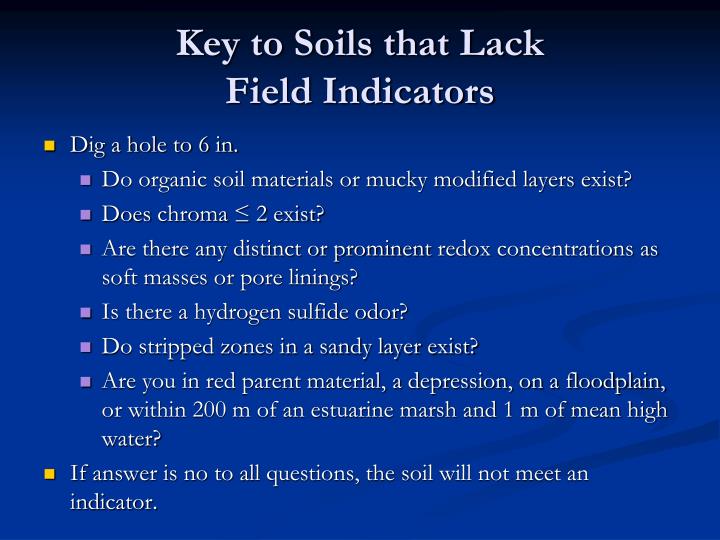 PPT - Field Indicators of Hydric Soils in the United States PowerPoint ...