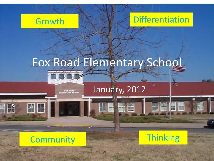 PPT Fox Road Elementary School PowerPoint Presentation, free download
