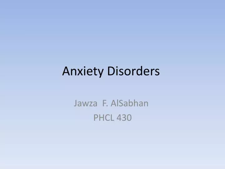 overview of anxiety disorders Learn about the signs and symptoms and how to overcome social anxiety disorder this article provides an overview of social phobia, its causes. overview of anxiety disorders Learn about the signs and symptoms and how to overcome social anxiety disorder this article provides an overview of social phobia, its causes.