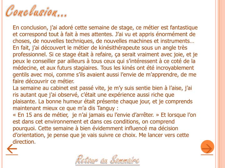 PPT  Rapport de stage en Entreprise PowerPoint Presentation  ID2045780