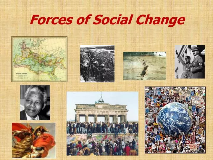 PPT Forces of Social Change PowerPoint Presentation, free download