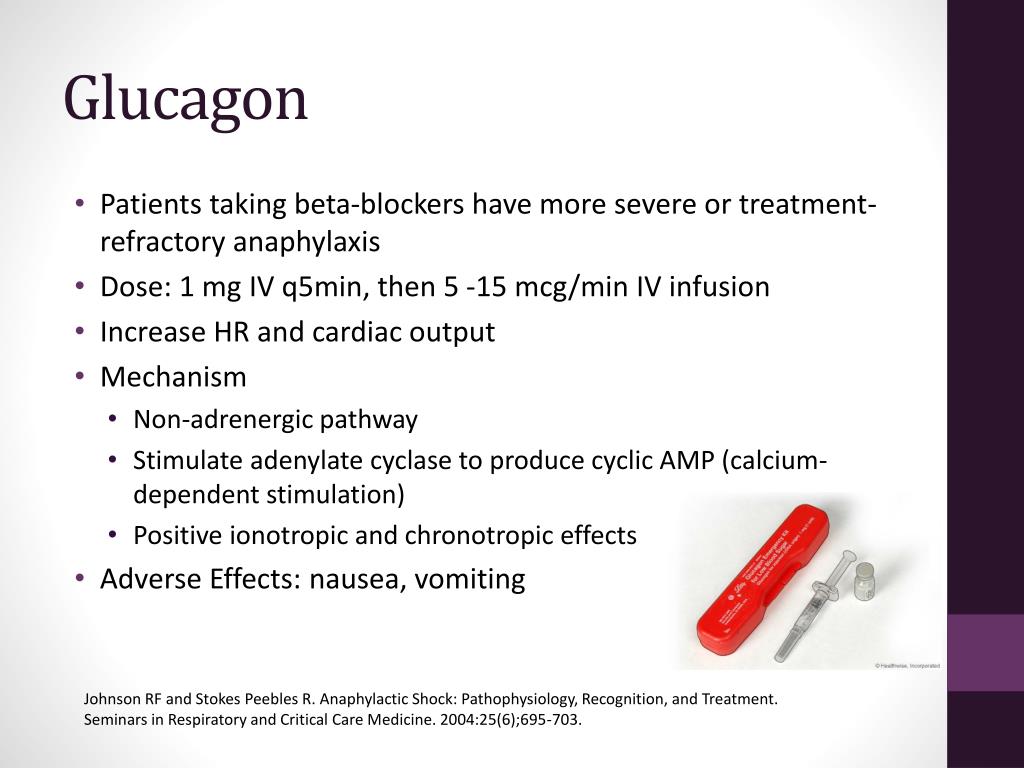 beta blocker antidote glucagon moa beta blocker antidote glucagon moa