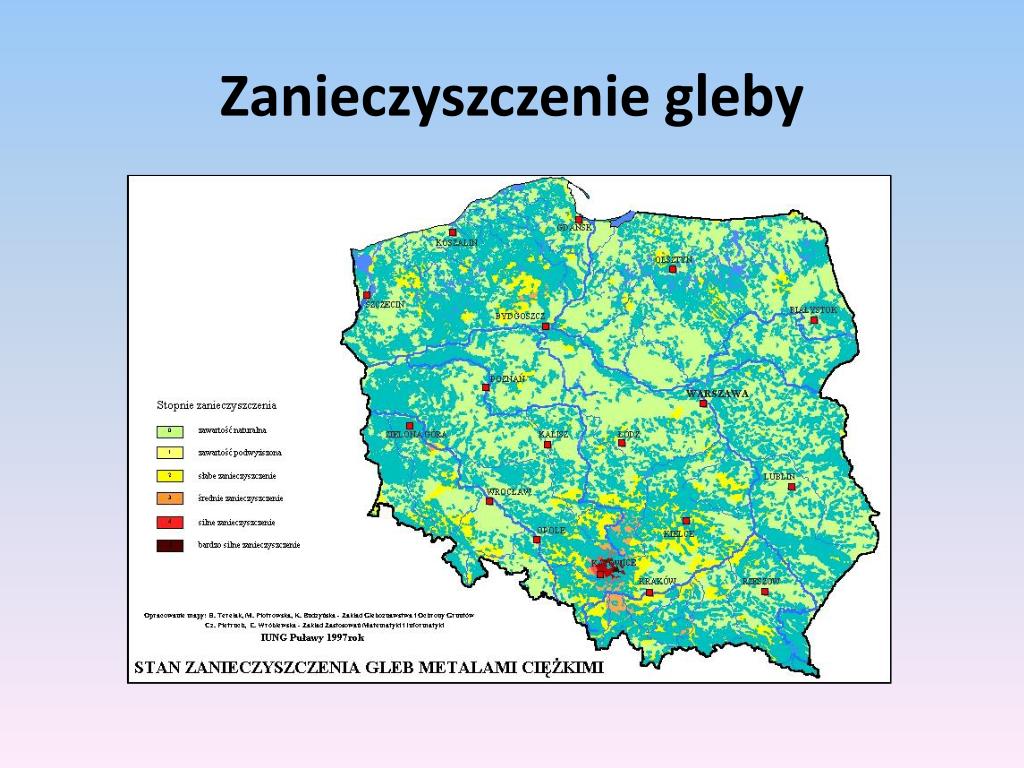 Usługi W Polsce Degradacja I Ochrona środowiska W Polsce Sprawdzian PPT - EKOLOGIA I OCHRONA ŚRODOWISKA W POLSCE PowerPoint Presentation