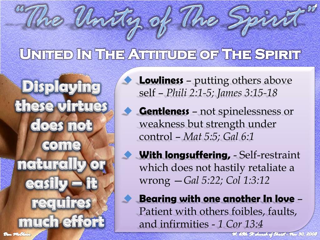 PPT - “The Unity of The Spirit” PowerPoint Presentation, free download ...