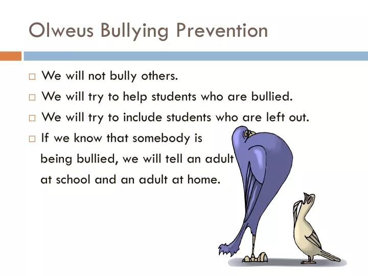 olweus bullying prevention n.