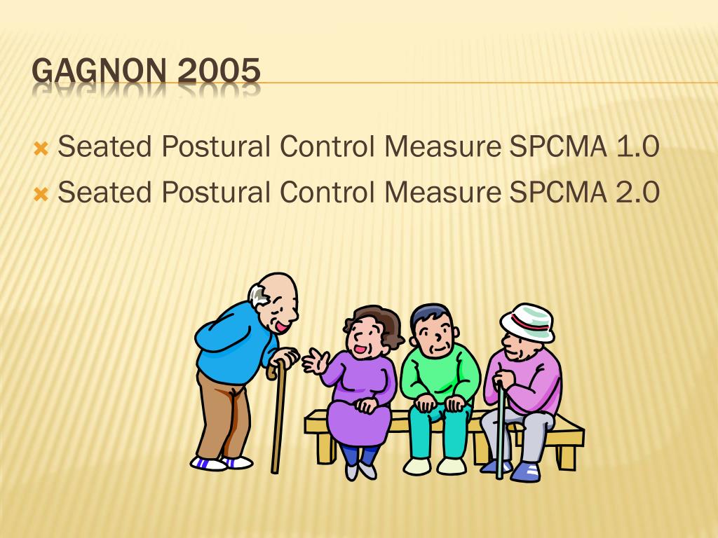 PPT - Comprehensive Review of Seated Postural Control Measures for ...