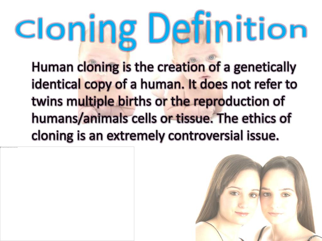 human cloning is wrong what kind of essay