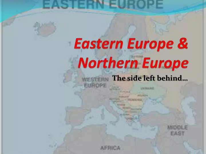 eastern europe northern europe n.