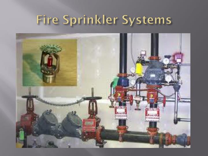 PPT - Fire protection systems PowerPoint Presentation - ID:2050995
