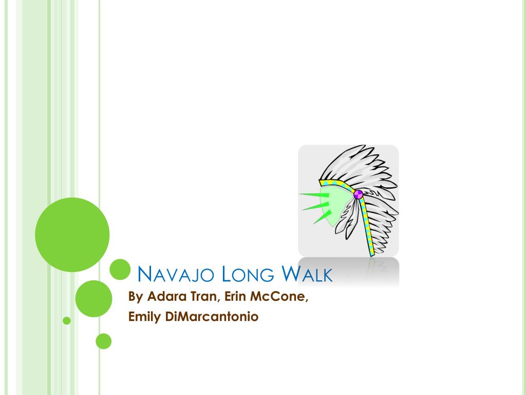 the long walk map navajo