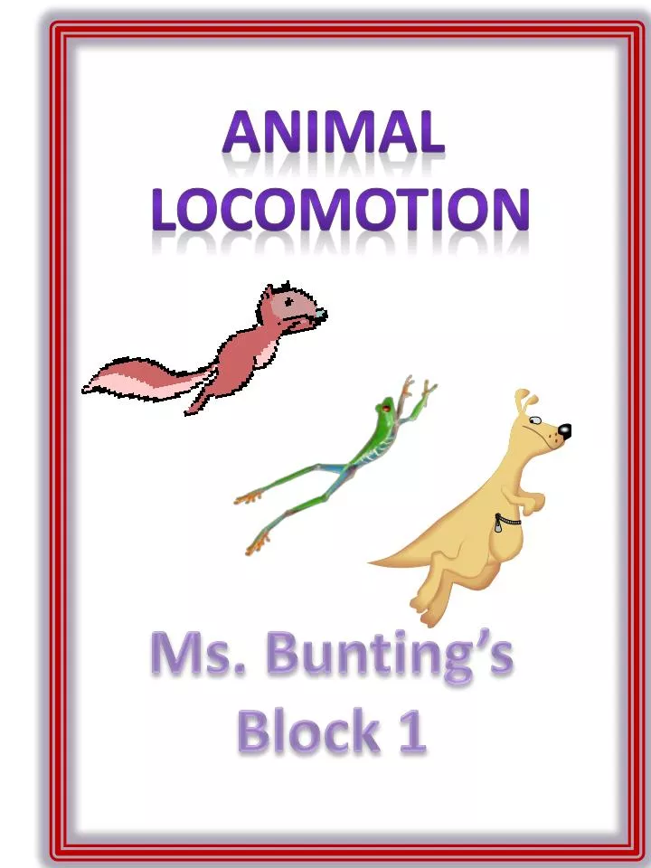 PPT - Animal Locomotion PowerPoint Presentation, free download - ID:2051295 PPT - Animal Locomotion PowerPoint Presentation, free download - ID:2051295