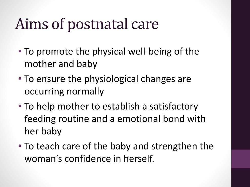 Antenatal and postnatal care ppt