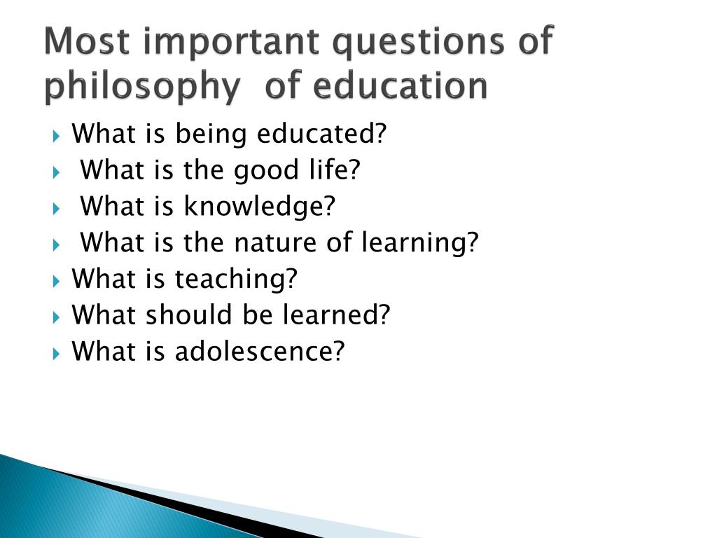 What Are The Three Main Principles Of Greek Aesthetics? PPT - Principle and philosophy of education PowerPoint Presentation