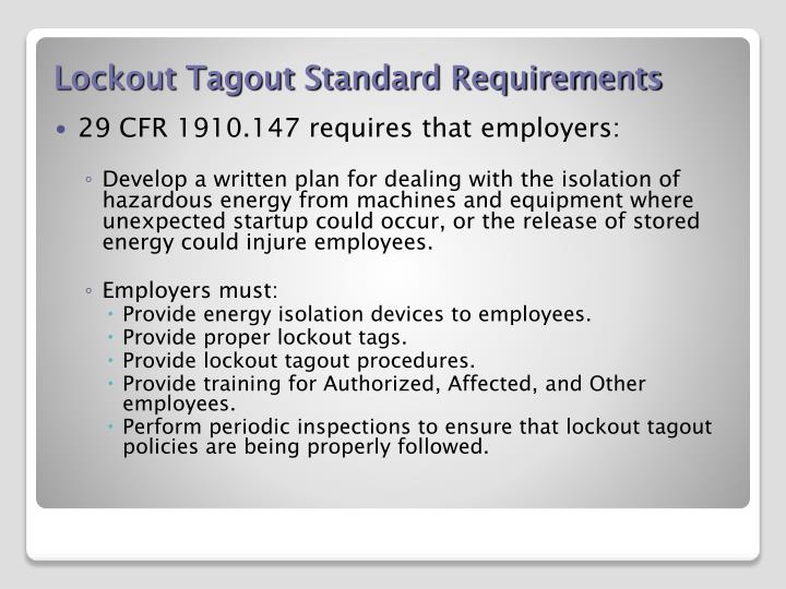 Ppt isolation of hazardous energy powerpoint presentation id 2051832