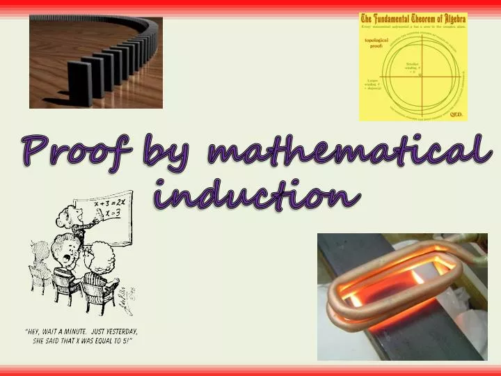 PPT - Proof by mathematical induction PowerPoint Presentation, free ...