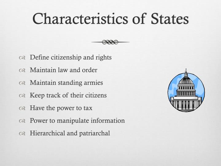 Characteristics Of The State : 4 Characteristics Of A State Explained ...