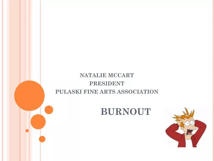 PPT BURNOUT PowerPoint Presentation Free Download ID 2053389