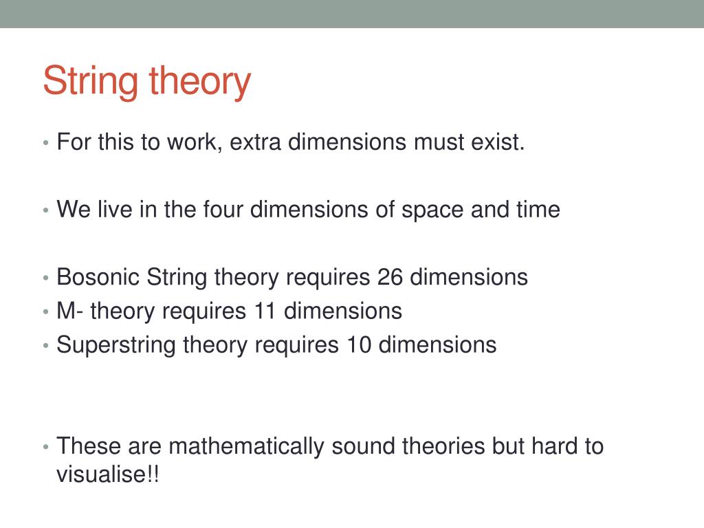 PPT - String Theory PowerPoint Presentation, free download - ID