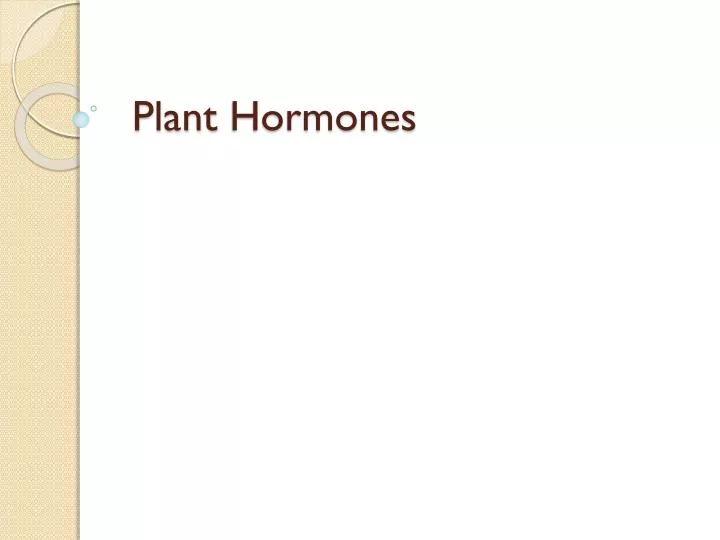 plant hormones n.