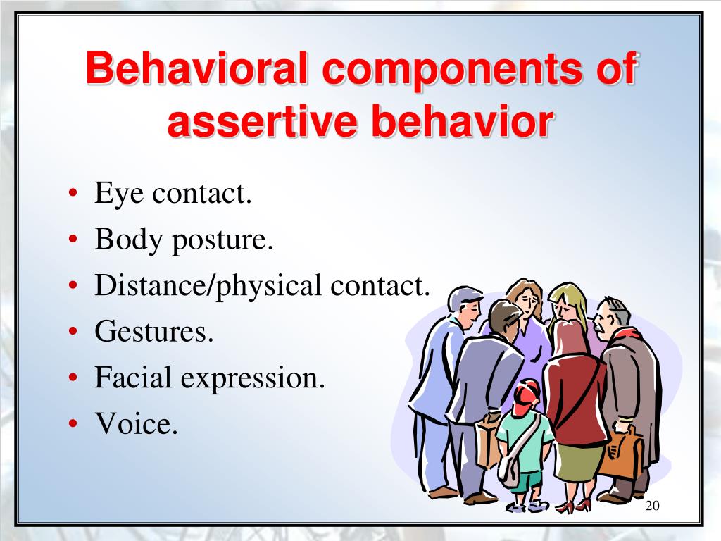assertive behaviour