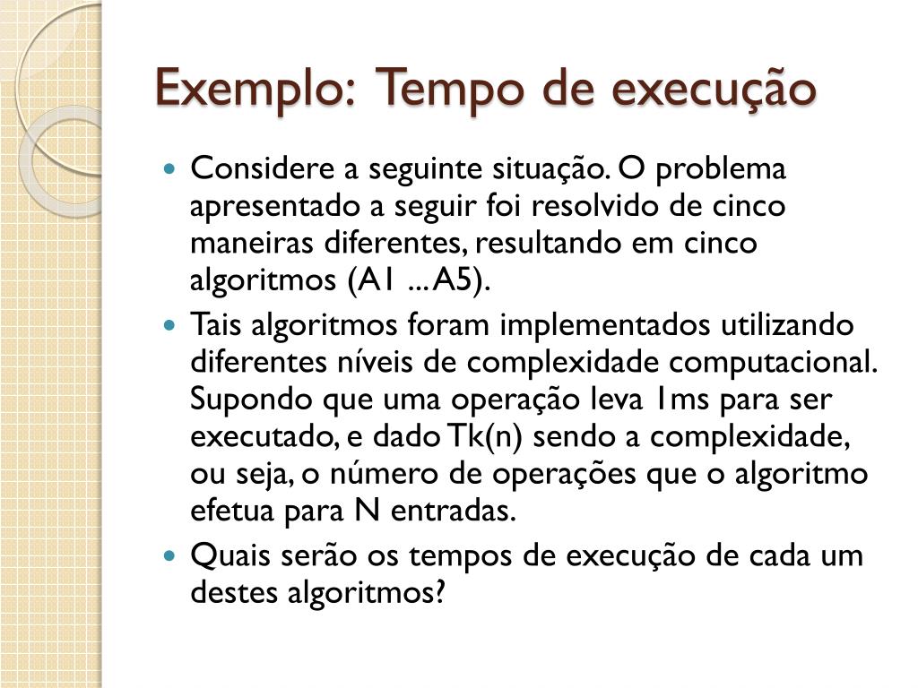 PPT - Complexidade de algoritmos e Classificação (Ordenação) de dados  PowerPoint Presentation - ID:4594375