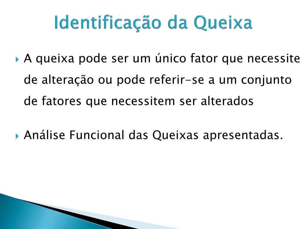 Queixas Algicas O Que Significa - RETOEDU
