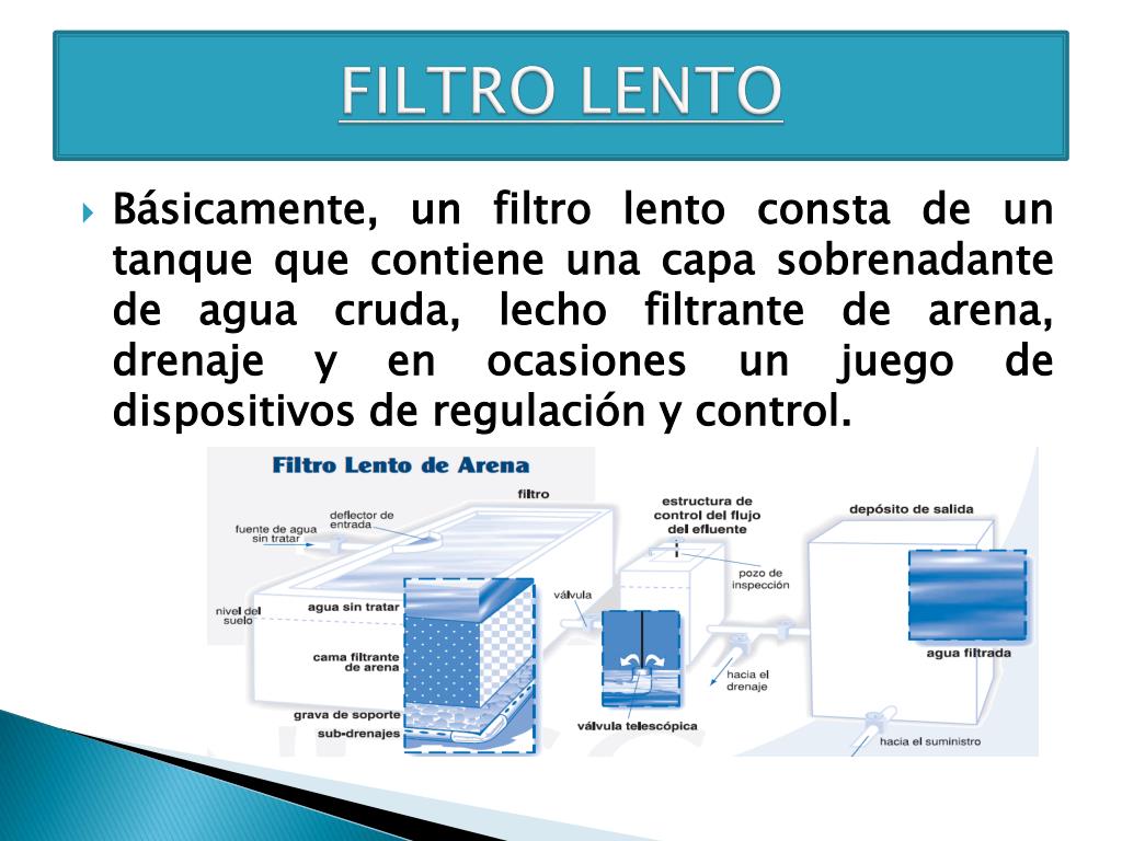 PPT - FILTROS LENTOS PowerPoint Presentation, free download - ID:2058785