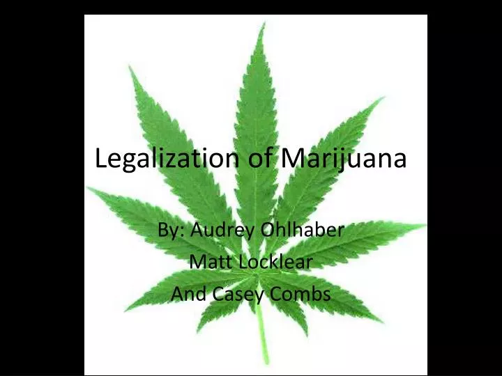 legalization of marijuana legalization of marijuana