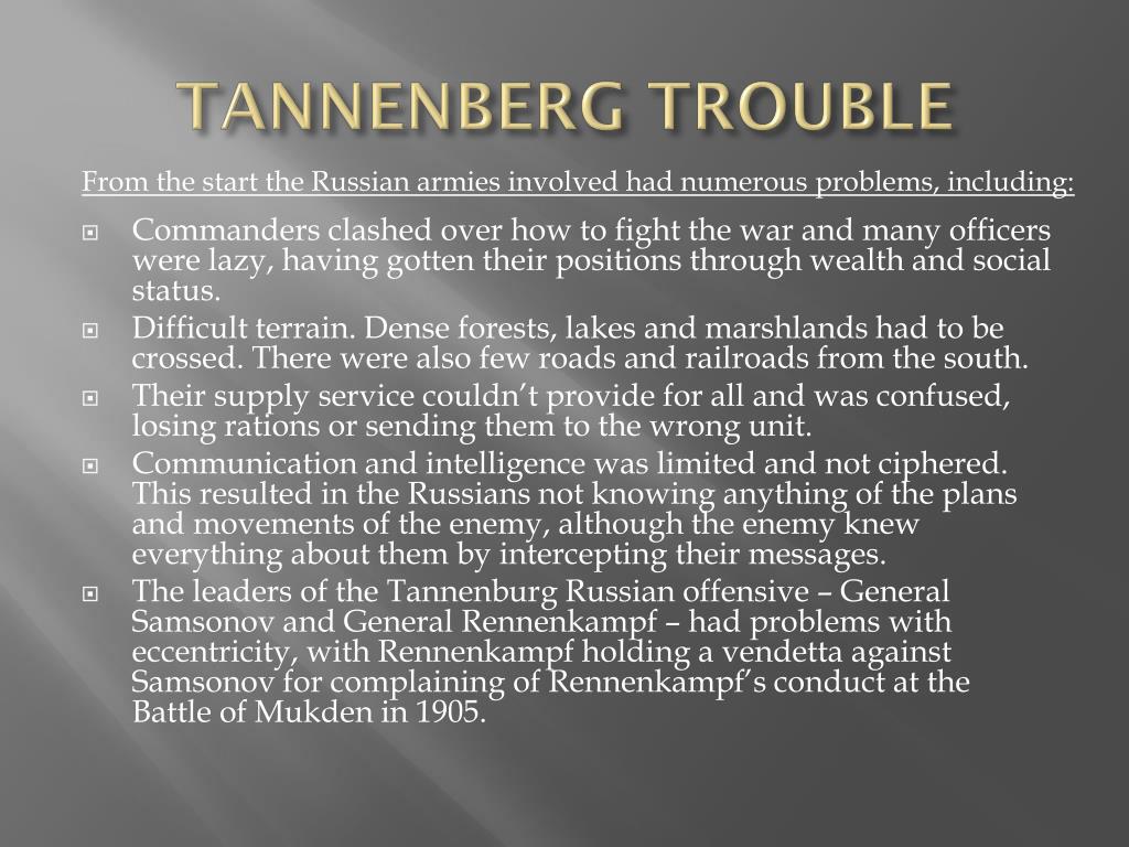 battle of tannenberg important battle of tannenberg important