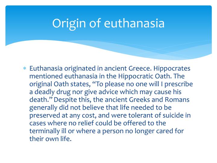 should euthanasia be legalised in the These are the sources and citations used to research should voluntary euthanasia be legalised this bibliography was generated on cite this for me on wednesday, july 1, 2015. should euthanasia be legalised in the These are the sources and citations used to research should voluntary euthanasia be legalised this bibliography was generated on cite this for me on wednesday, july 1, 2015.