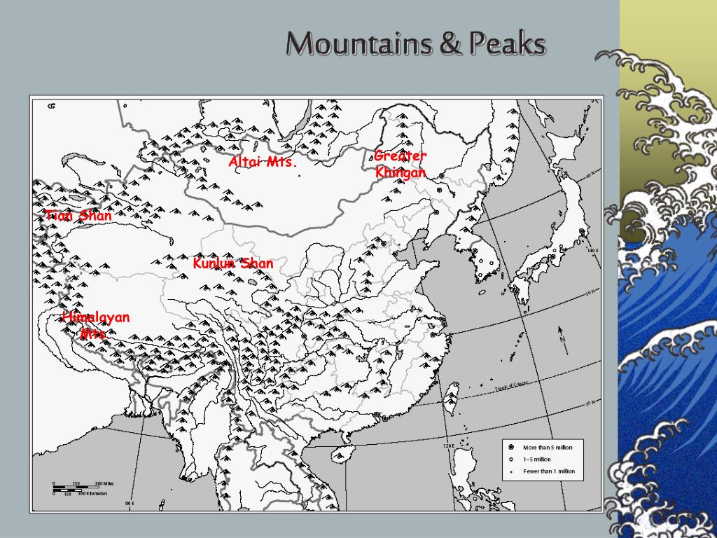 greater hinggan mountains map