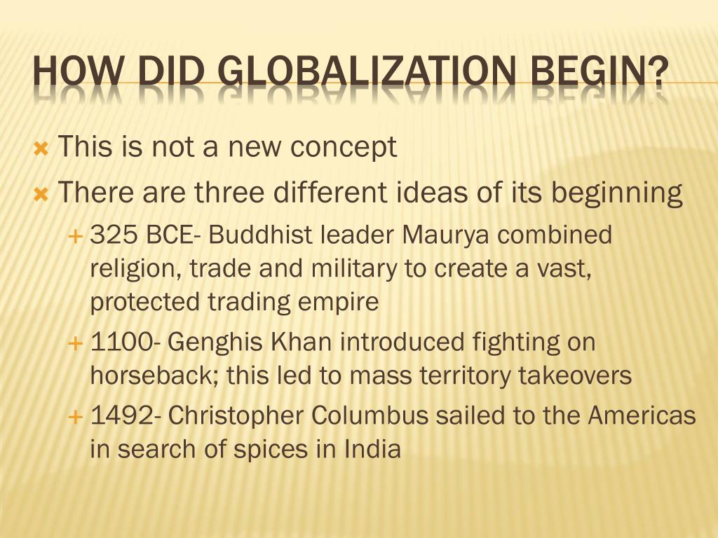 PPT - Historical globalization PowerPoint Presentation, free download -  ID:2062683