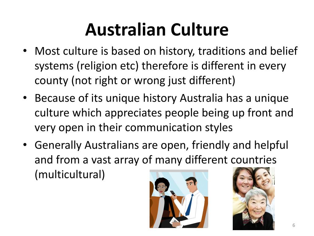 PPT - Australian Culture Customs PowerPoint Presentation, download ID:2063376