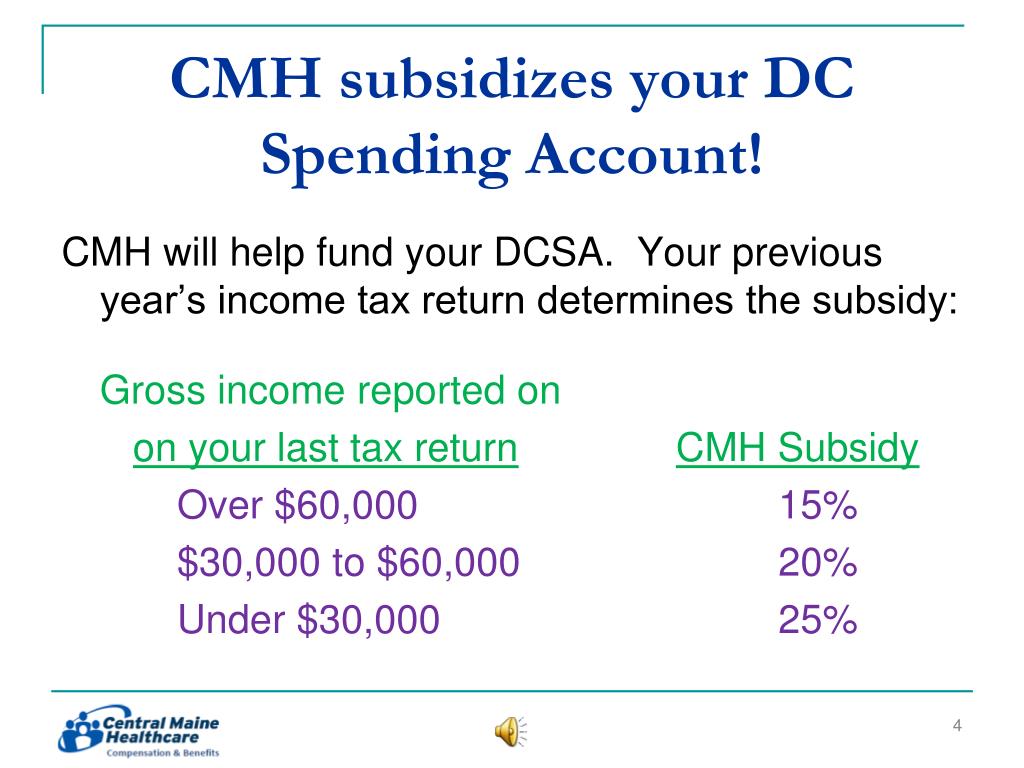 PPT Dependent Care Spending Accounts PowerPoint Presentation, free download ID2063431
