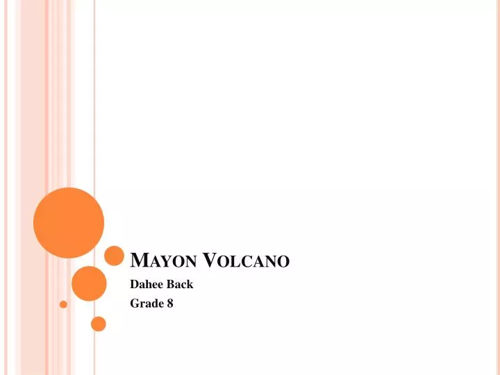 PPT Mayon Volcano PowerPoint Presentation Free Download ID 2064519