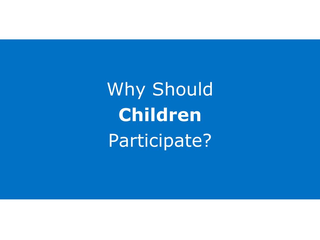 PPT - The Participation of C hildren and Young P eople in H ealth E ...