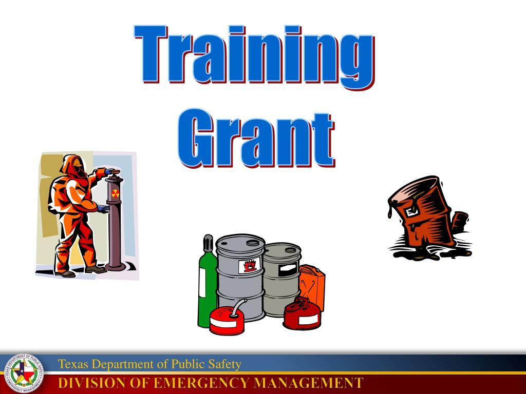 PPT Hazardous Materials Emergency Preparedness (HMEP) Federal Grant