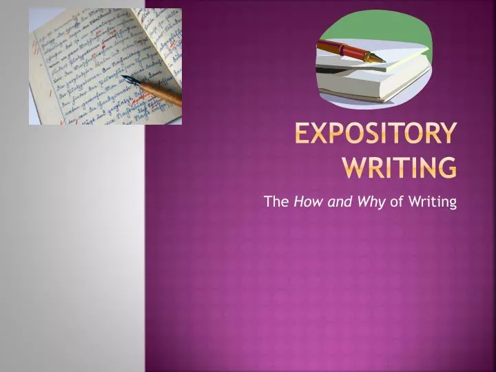Expository essay ppt