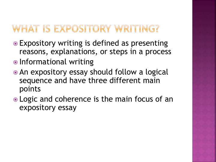 expository essay ppt