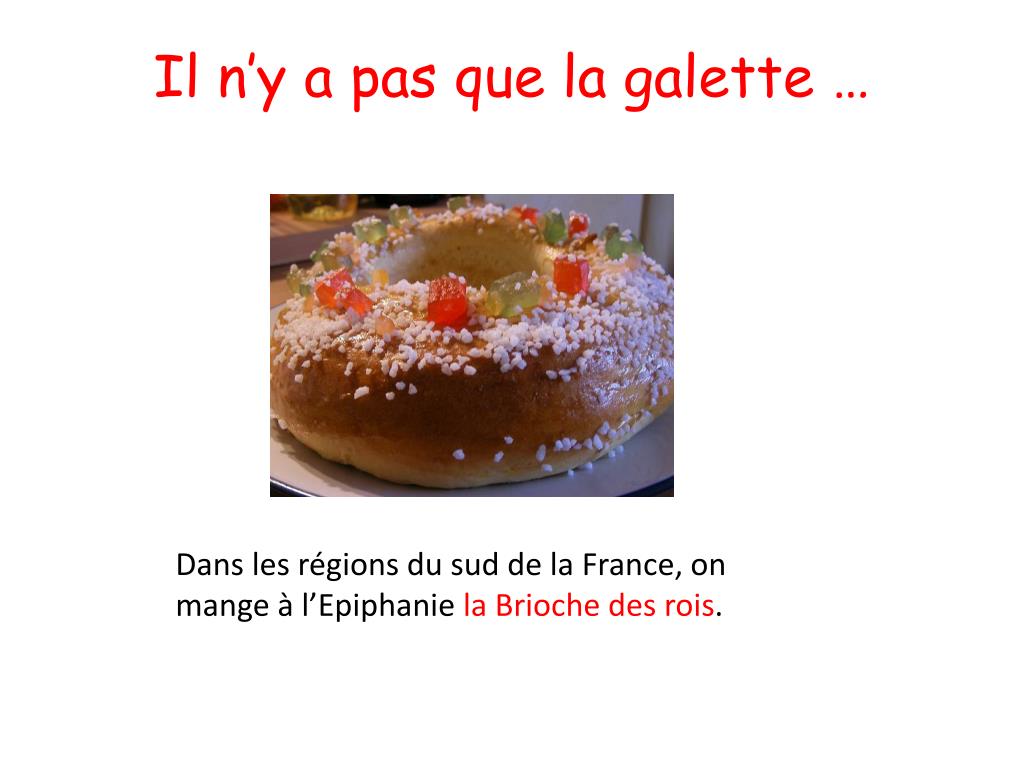 PPT - La galette des rois PowerPoint Presentation, free download -  ID:2065267