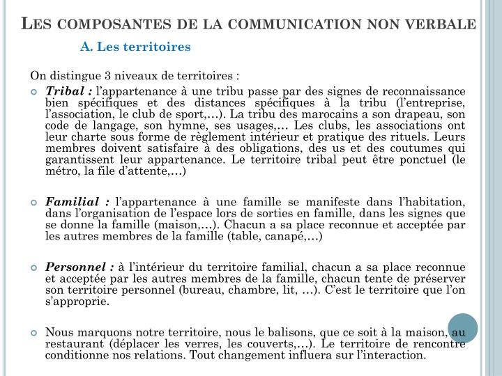 PPT - La communication verbale et non verbale PowerPoint Presentation ...